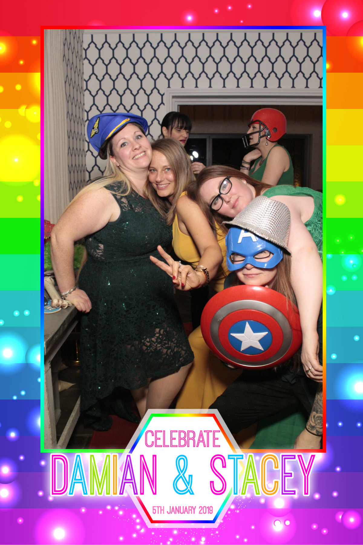 Damian and Stacey's Wedding | View more photos from the event at gallery.myphotoboothexperience.co.uk/u/MyPhotoBoothExperienceLtd/Damian-and-Staceys-Wedding